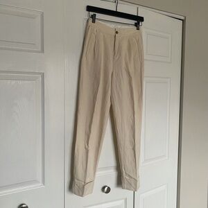ATM Cotton Linen Pleated Trousers